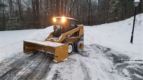 cat skid steer snow removal|cat snow removal machine.